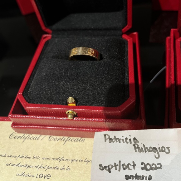 CARTIER LOVE RING - Picture 1 of 3